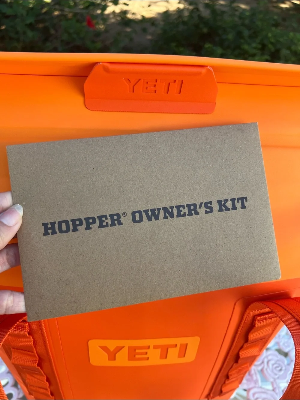 RARE NWT bright color King Crab Orange  YETI Hopper M15 Soft Cooler